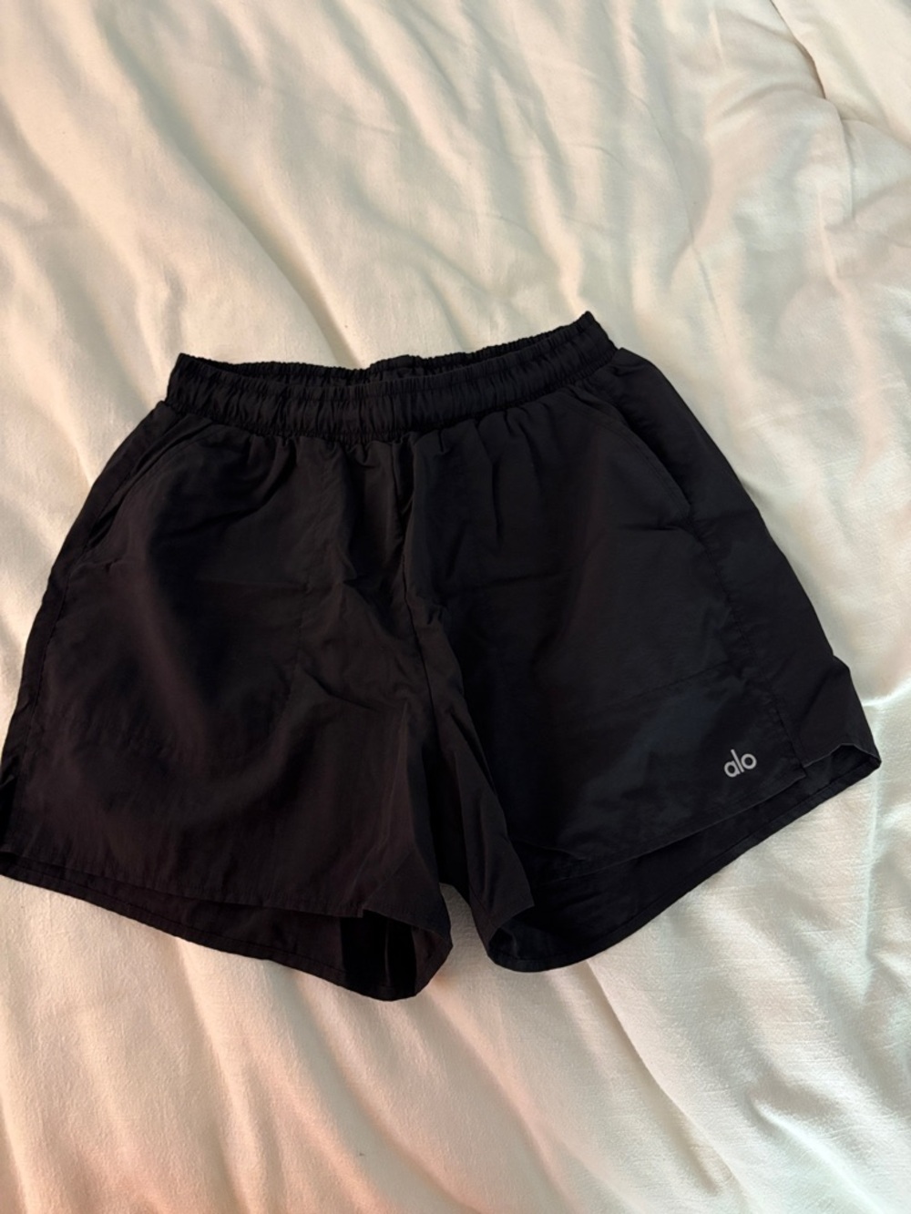 Alo Black Athletic Shorts